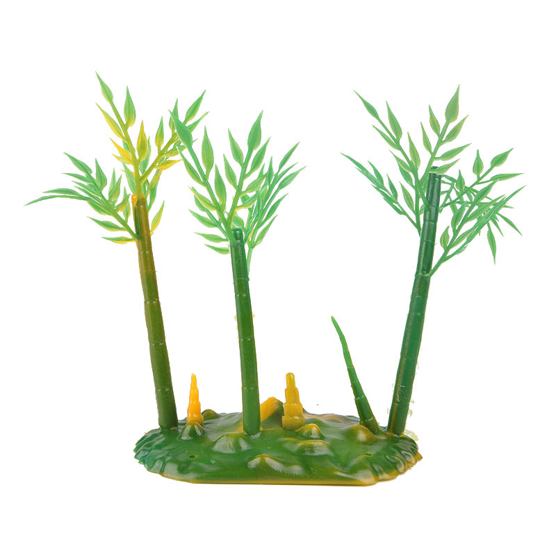 13cm高静态竹林植物模型 竹子装饰造景摆件 微景观沙盘绿植沙具
