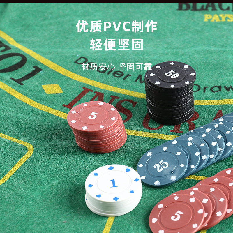 Spot Goods 500 Yards Chip Set Dice Battle Poker 4G Gaming Chip Set Supply Tinplate Box Chip Pack