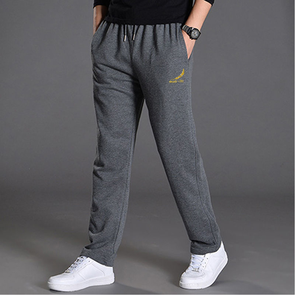 春秋夏冬季运动裤男长裤子工装休闲裤男卫裤宽松直筒裤针织男外穿