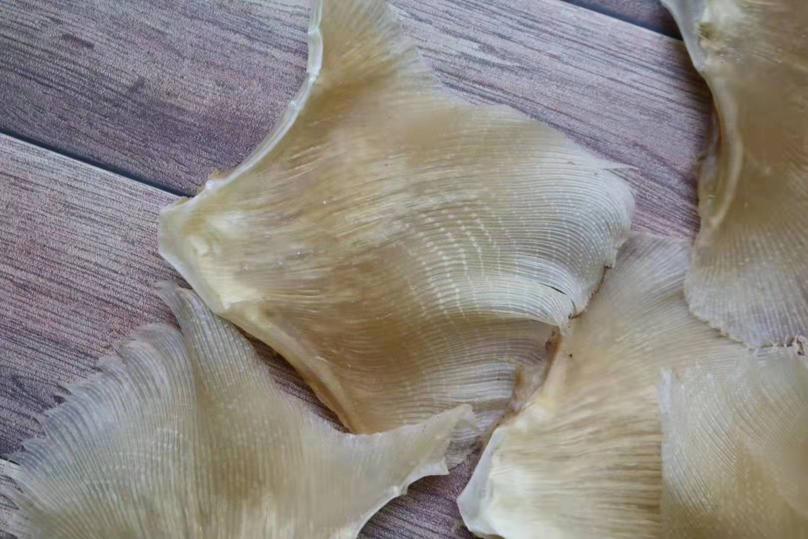 批发渔家自晒鳐鱼翅浦鱼翅鲽鱼翅天海狗鱼翅煲汤材料海产干货500g