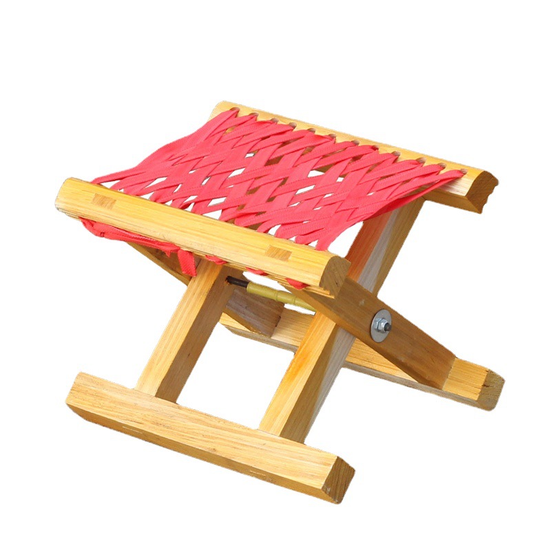 实木马扎高20矮凳便携马扎子户外小马扎折叠凳干农活洗衣服板凳批