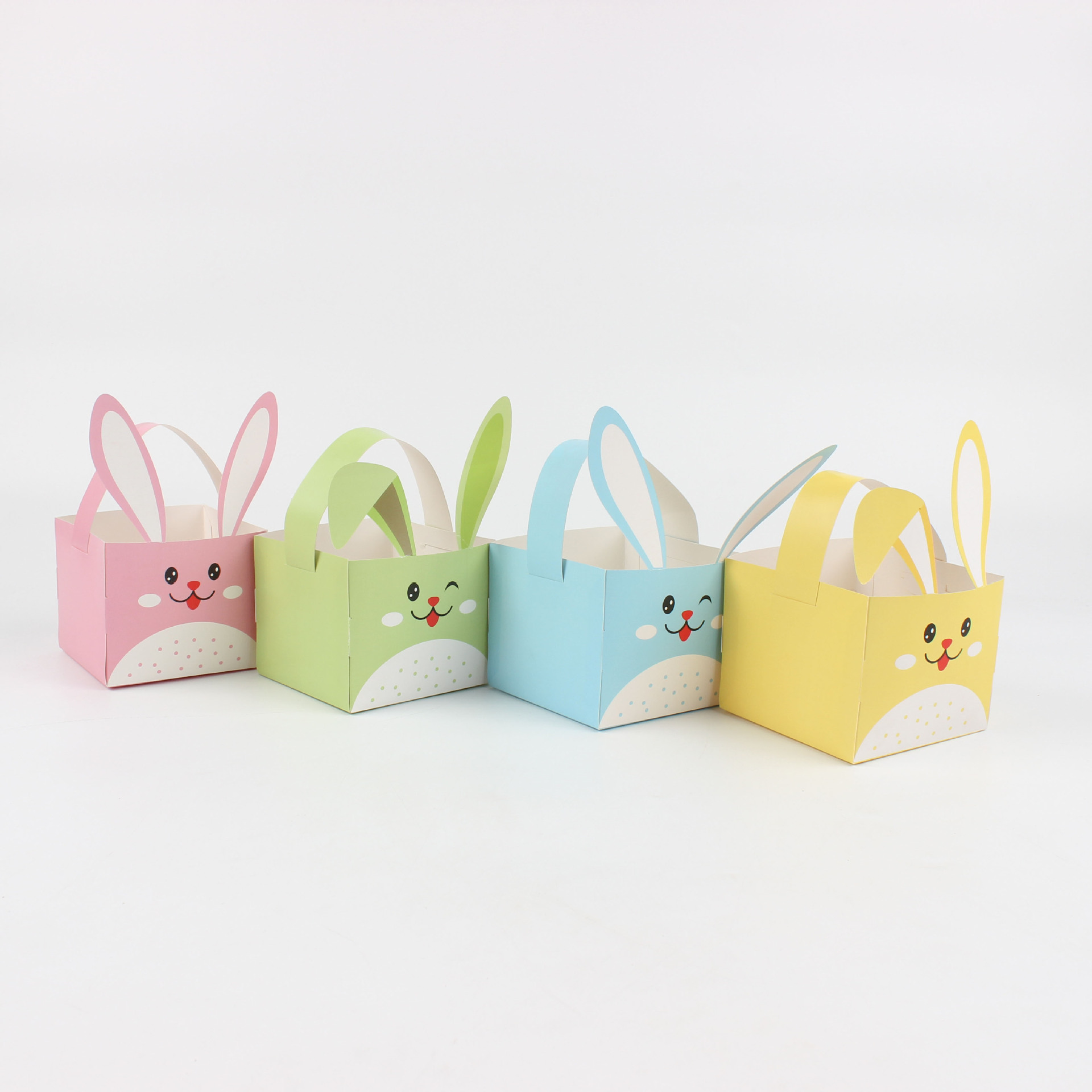Amazon Easter Basket Rabbit Egg Ear Fruit Party Portable Box Candy Box Biscuit Gift Box