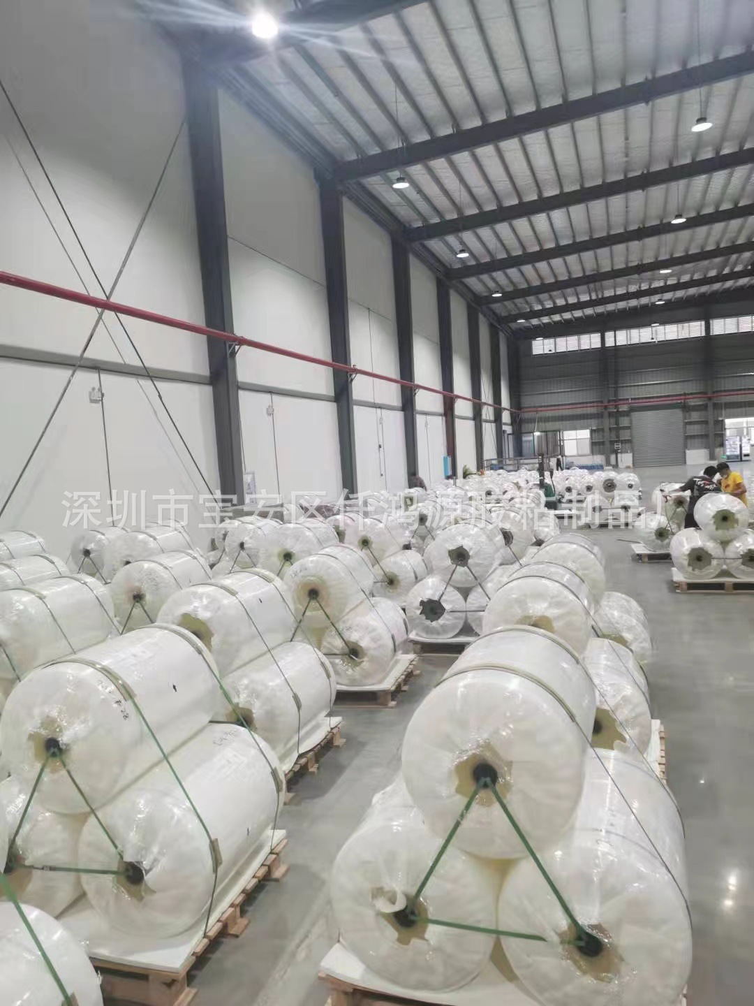 亚克力双面胶母卷国产vhb泡棉胶红膜透明胶可移胶无基材pet膜胶