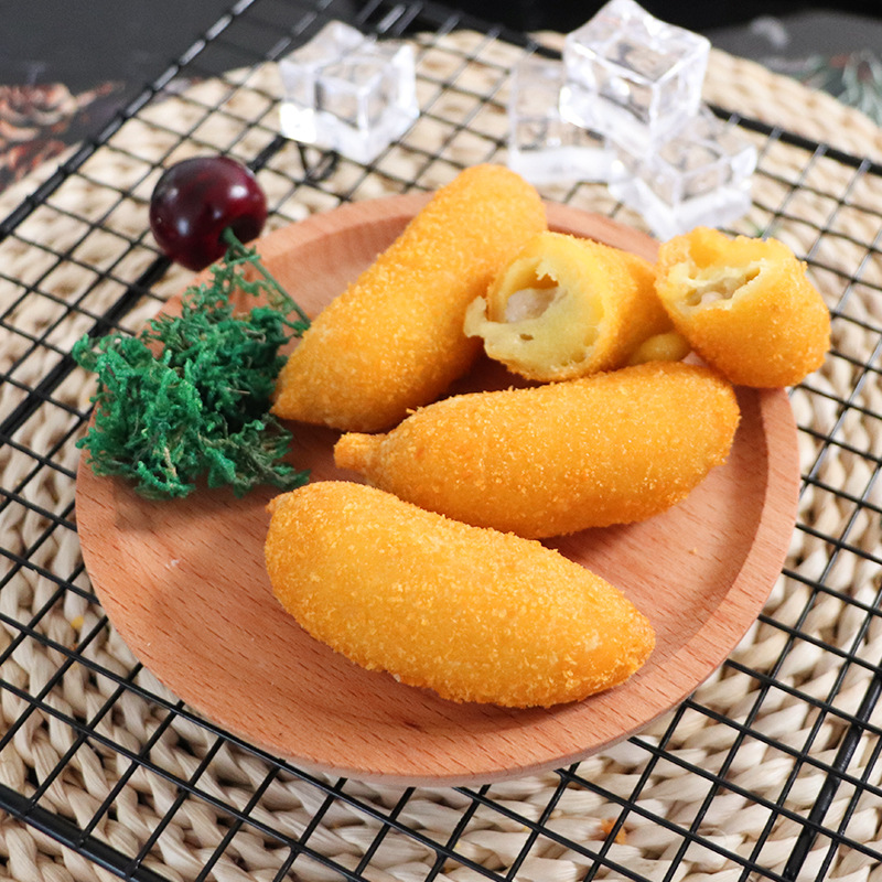 三全脆皮香蕉广式港式点心300克一包商用冷冻甜点半成品油炸小吃