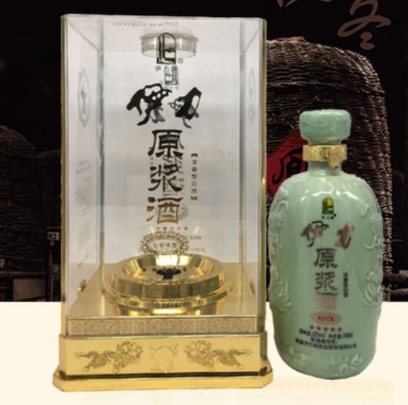 一件也发货伊力老窖伊力原浆商务用酒浓香52度*500ml*6瓶/箱包邮