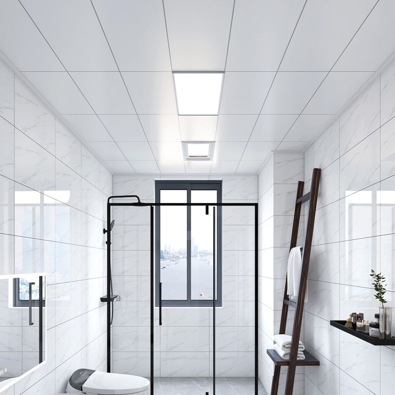 集成吊顶铝扣板300x600厨房卫生间阳台天花板吊顶装修材料