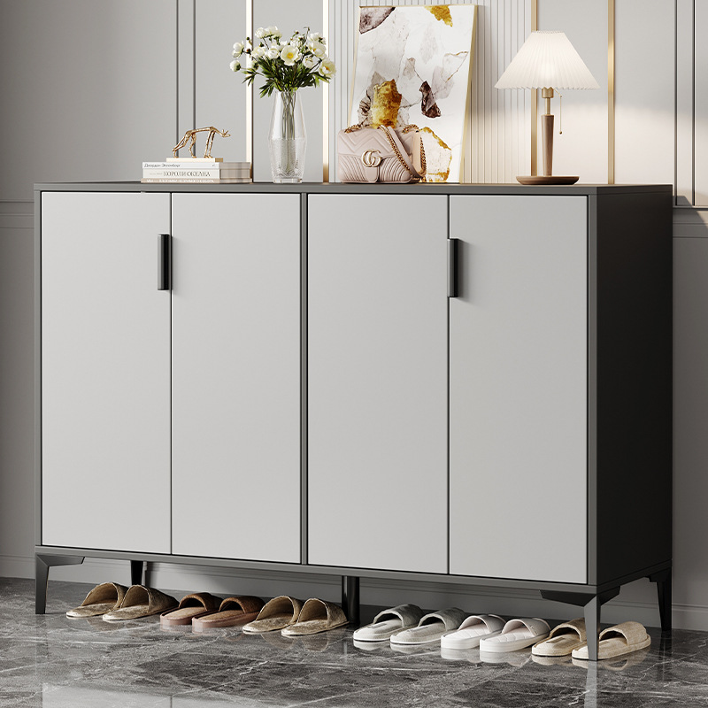 轻奢鞋柜家用门口大容量鞋子收纳柜现代简约小户型进门储物玄关柜