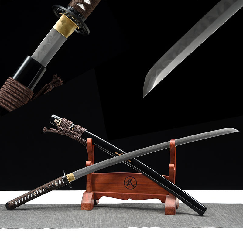 龙泉雄悦刀剑日式刀剑t10烧刃手工锻打镇宅宝剑一件代发未开刃
