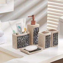 香皂盒肥皂盒创意沥水时尚欧式树脂皂盘酒店皂碟手工皂盒浴室配件