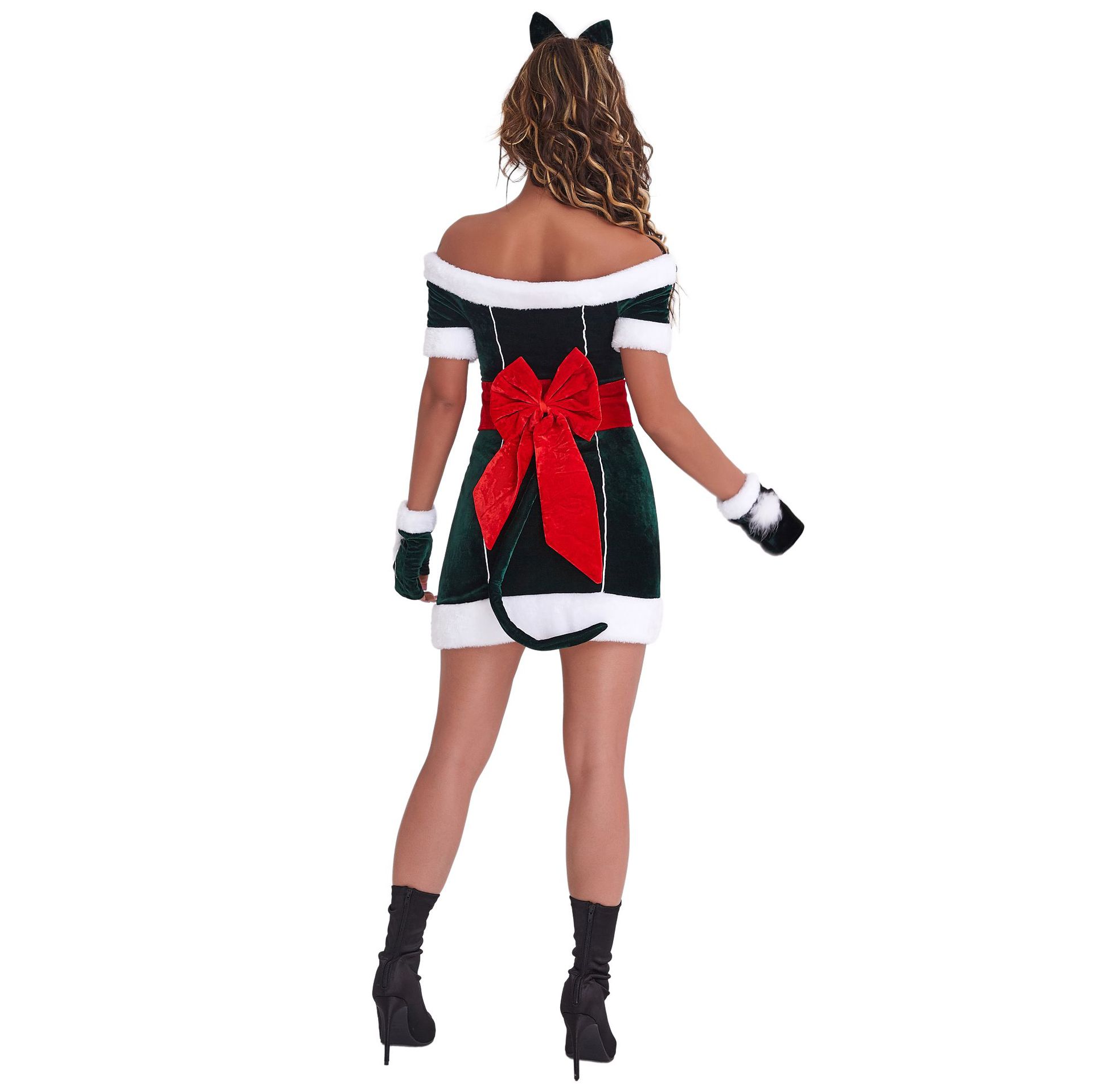 外贸日本可爱猫女装圣诞节服装 性感角色扮演cosplay猫女郎圣诞服