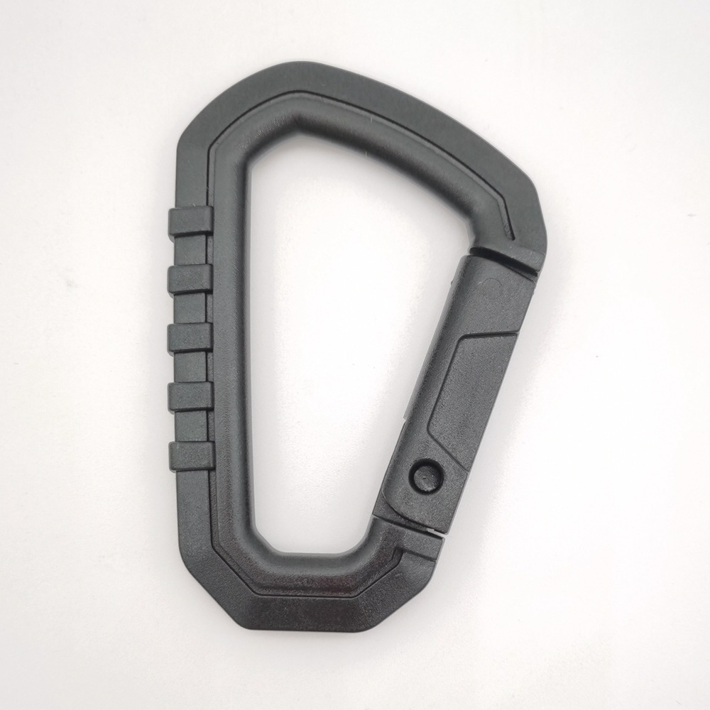 好品质厂家户外塑料登山勾 自动回位 esp战术勾扣 86mm大挂勾