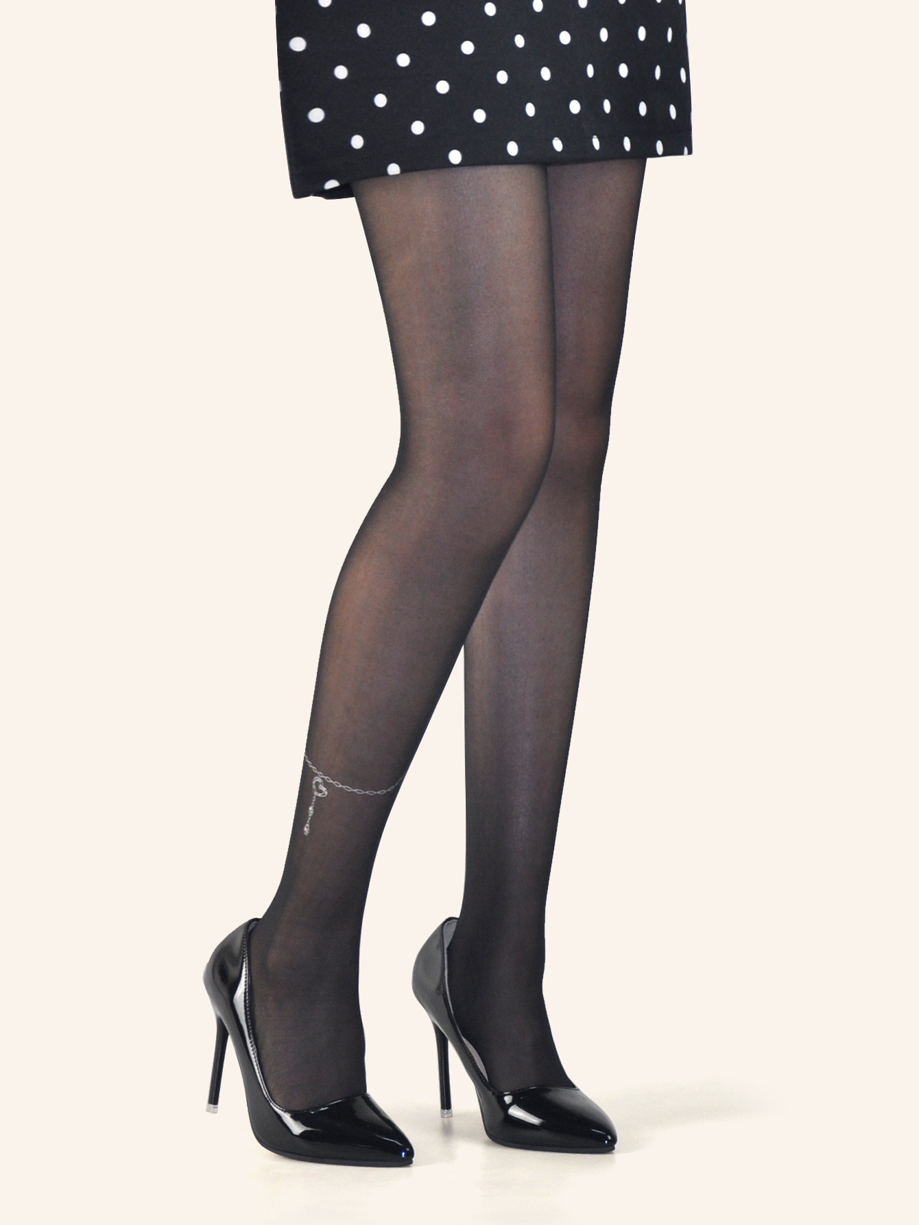 天姿8d透薄丝袜爱心坠链脚踝烫钻连裤袜性感t裆瘦脚6107丝袜批发