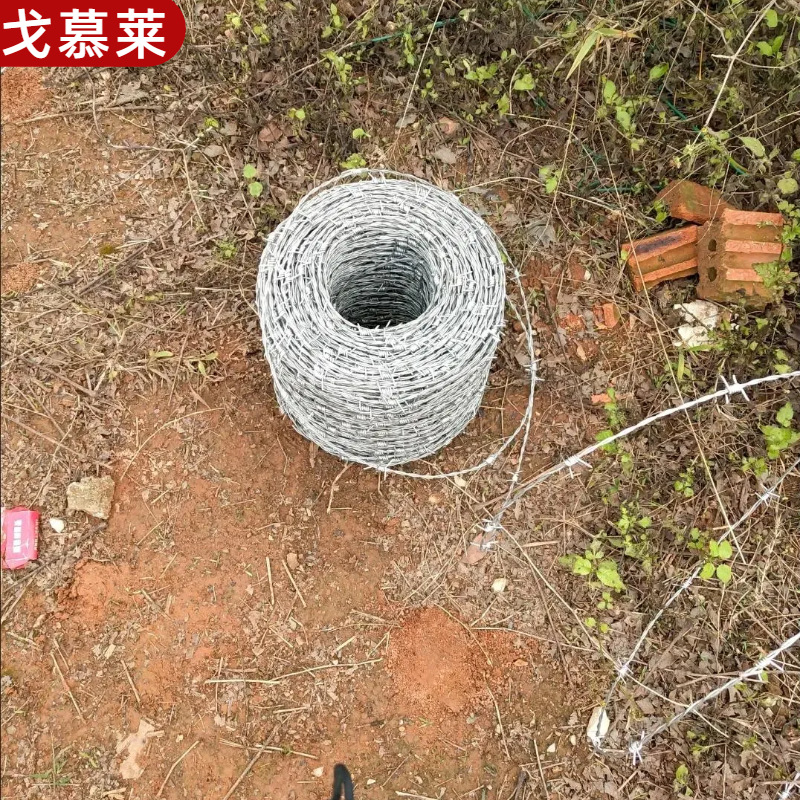 刺丝钢丝  围墙防爬刺铁丝网 刀片刺绳