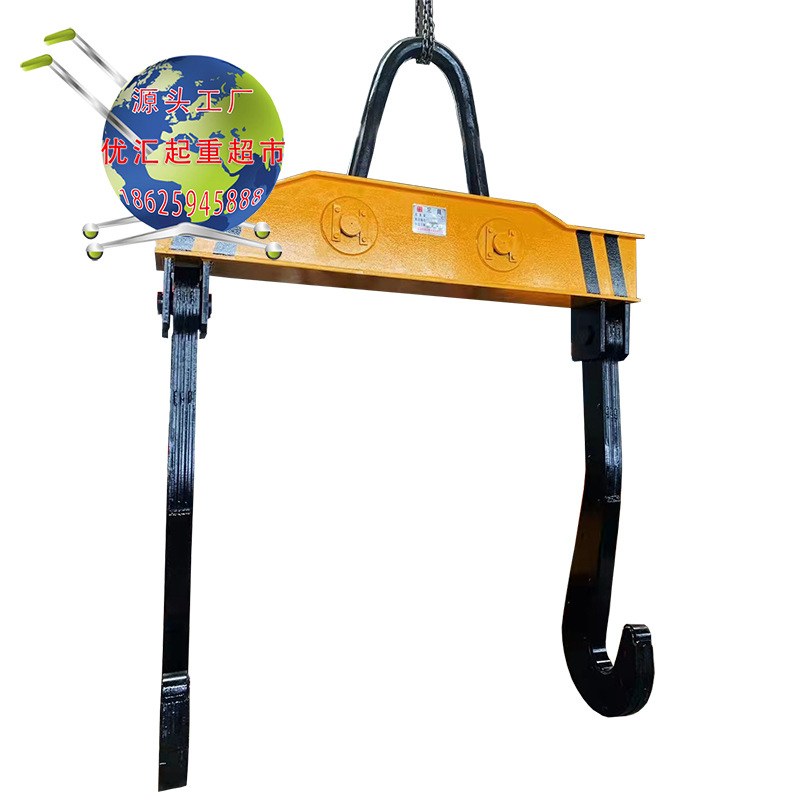 铁水包吊钩吊梁钢包吊具耐高温渣罐轧辊双钩倾翻横梁龙门钩吊具