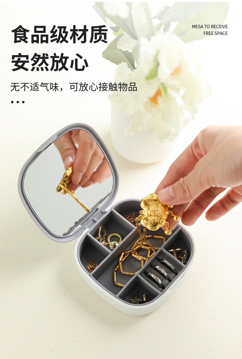 Bring a mirror jewelry box pic 13