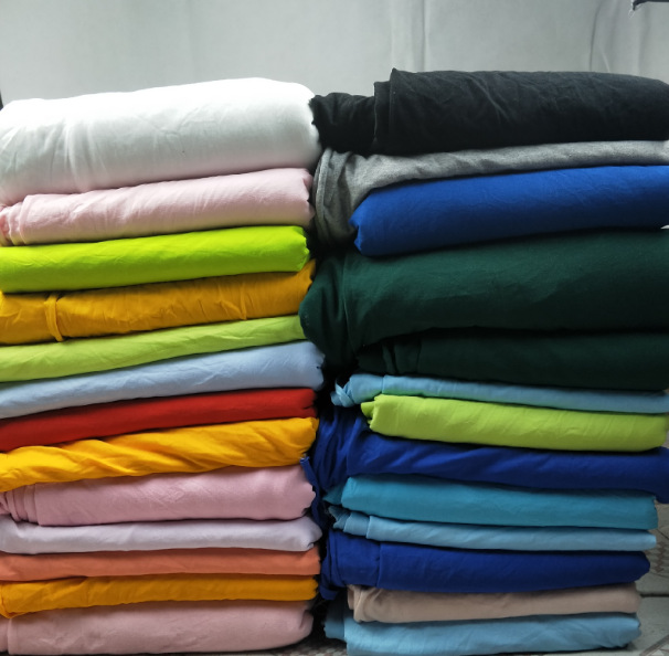 清仓处理布头纯棉针织棉莱卡棉布头清仓论斤卖5斤批发手工diy