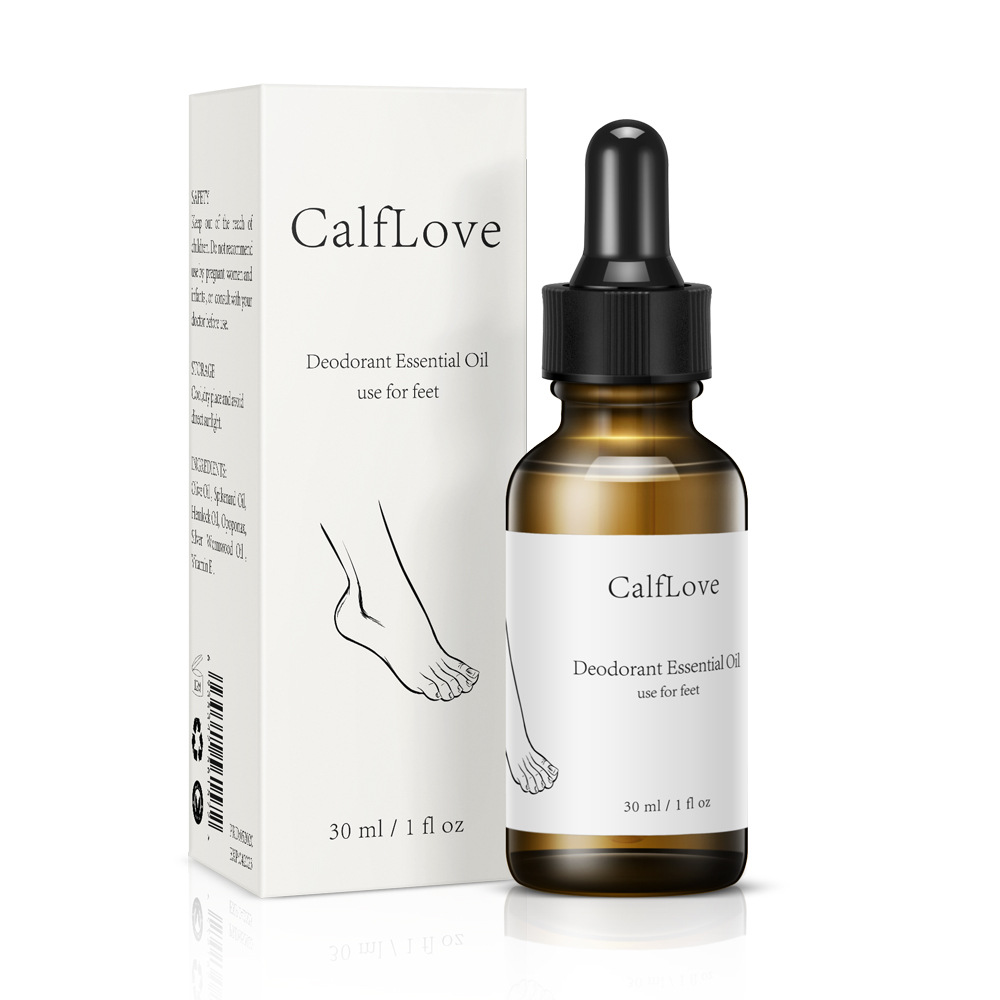 calflove脚气脚臭精油冷杉穗甘松精油脚部按摩油跨境亚马逊虾皮