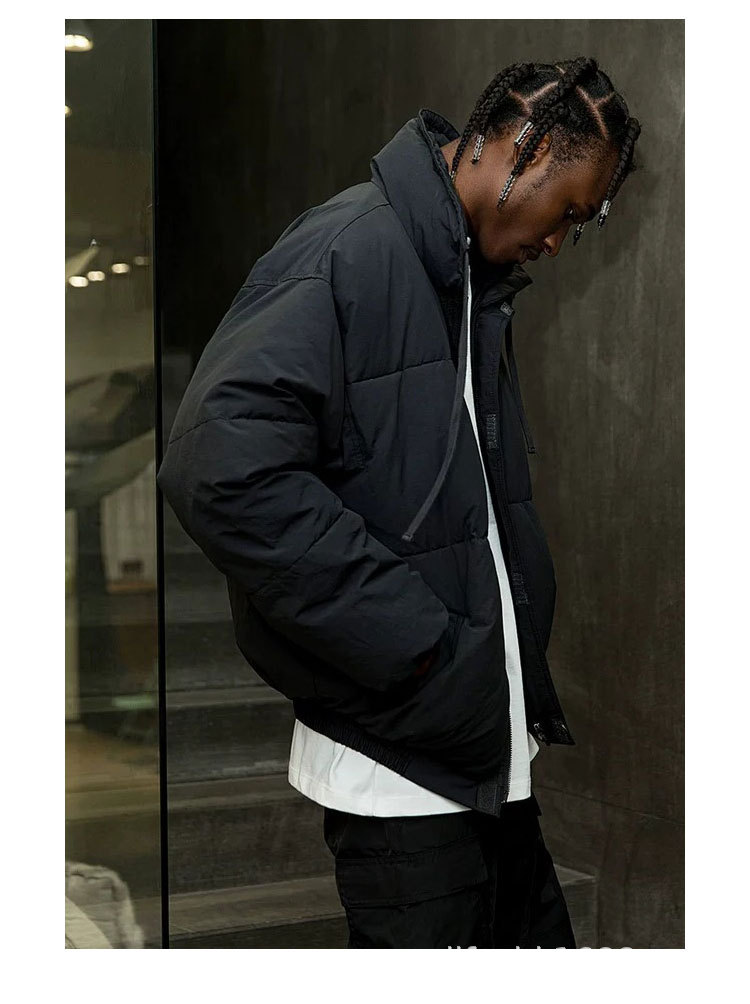 fog fear of god复线essentials高街面包服羽绒服宽松棉服外套男