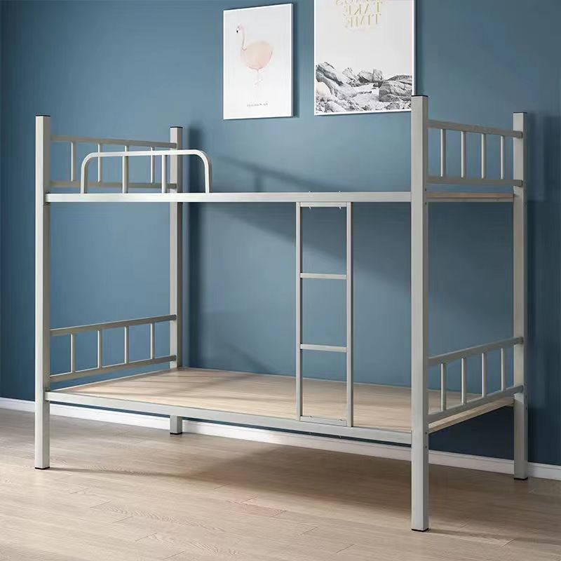 上下床铁架床学校学生宿舍上下床上下铺员工工地加厚钢制高低床