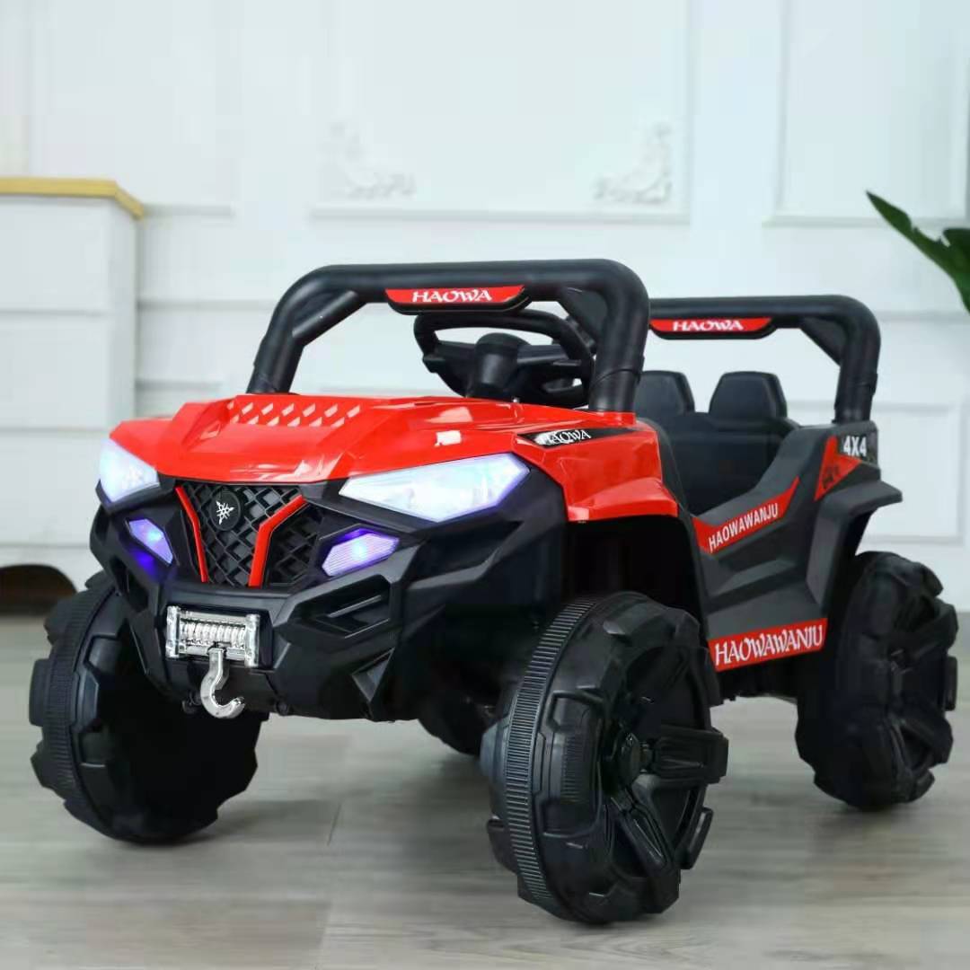 Four-Wheel off-Road Vehicle Children's Electric Car Can Sit 1-6 Years Old Baby Remote Control Toy Car Electric Four-Wheel Car