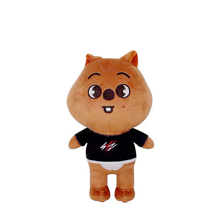 Plush Toy Doll Wearing Clothes Doll Cartoon Animal Eight Doll Tiktok Doll Peripheral Doll