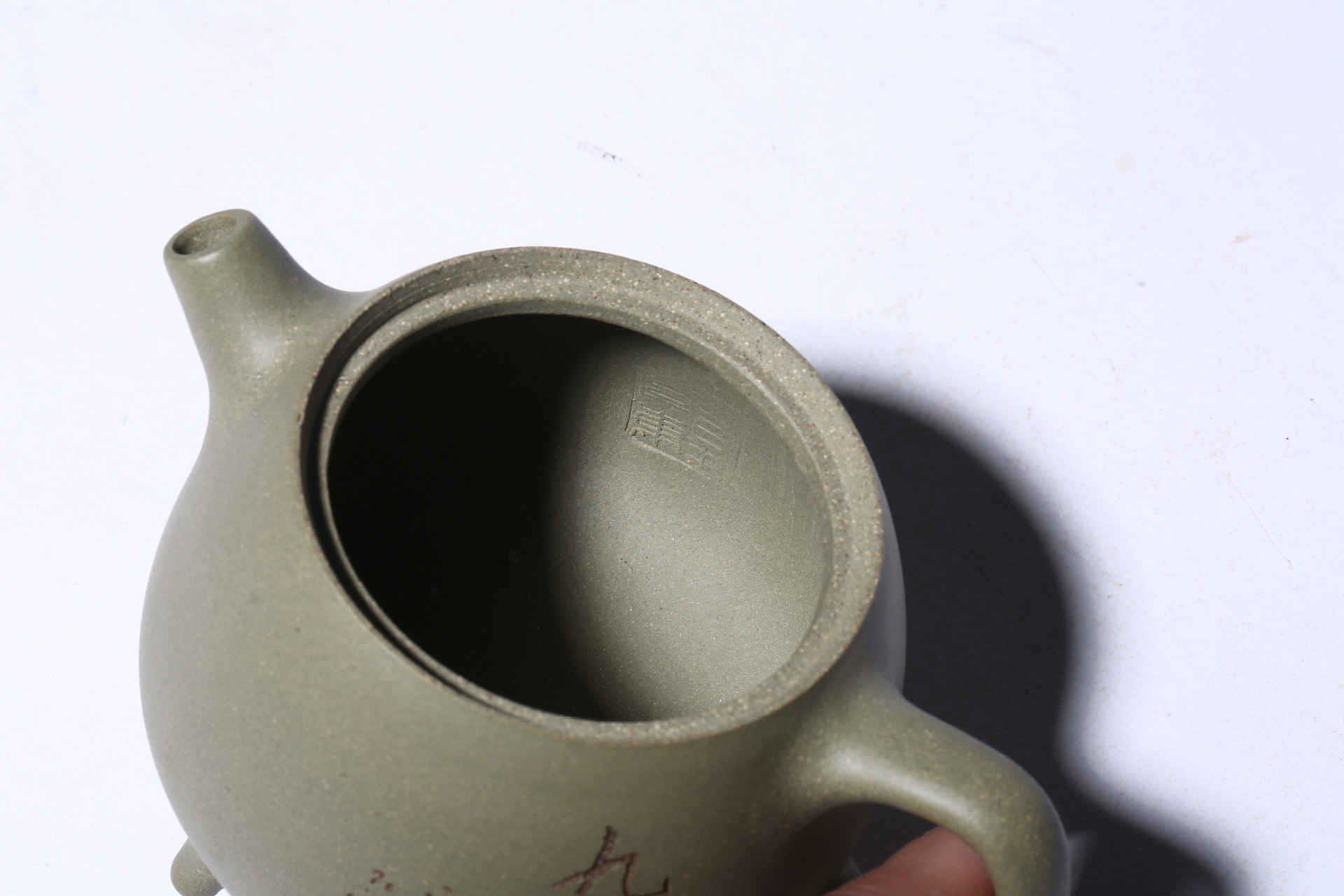 宜兴名家紫砂壶新品上市原矿豆青泥三足九鼎功夫茶具茶壶批发代理