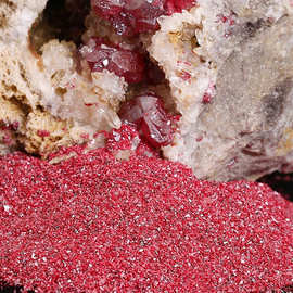 贵州万山厂家朱砂粉红砂紫金砂晶体砂