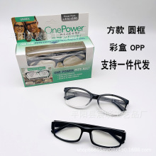 新款老花镜眼镜one power readers自动对焦眼镜 树脂高清通用