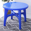 Stall Tables and chairs Plastic dining table and chair combination thickening Sandy beach round table Square table Barbecue Stands Night market Table stool Table