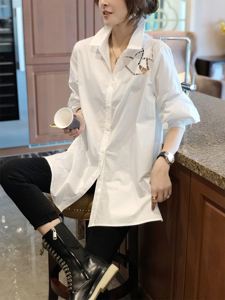 wish休闲开衫外套跨境长袖净色衬衣女2020秋季新品速卖通亚马逊爆款休