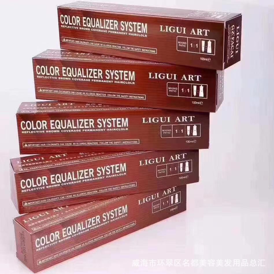 丽柜染膏日系染膏发彩出品潮色微潮色发廊用美发店用