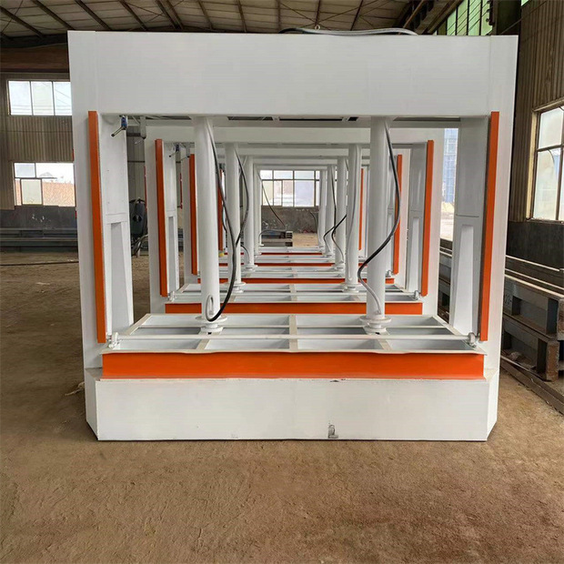 三段液压冷压机 高频木材拼板机 家具厂标配液压式冷压机