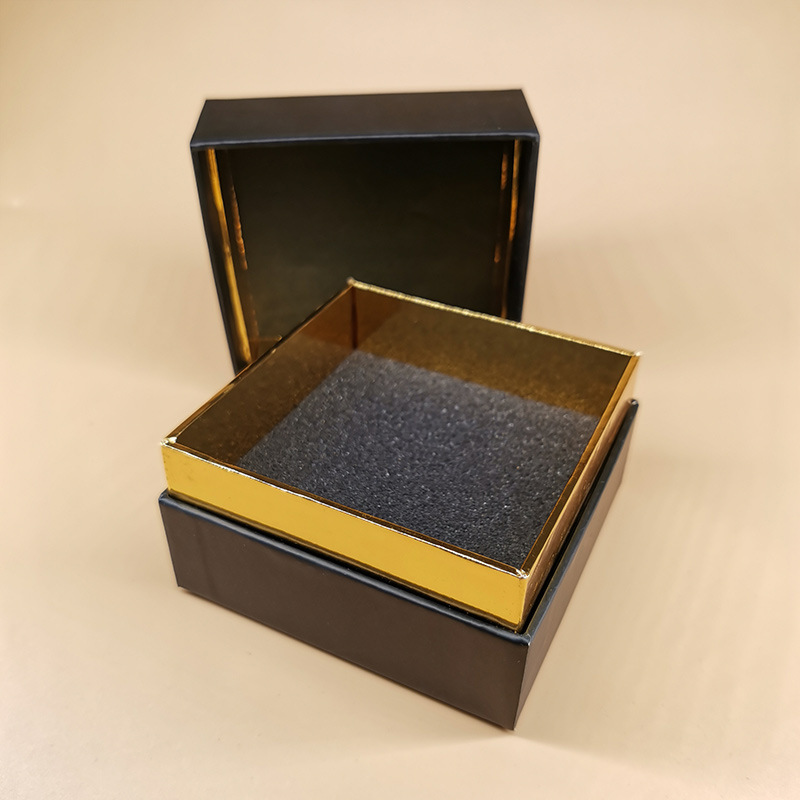 天地盖纸盒金卡黑色包装盒