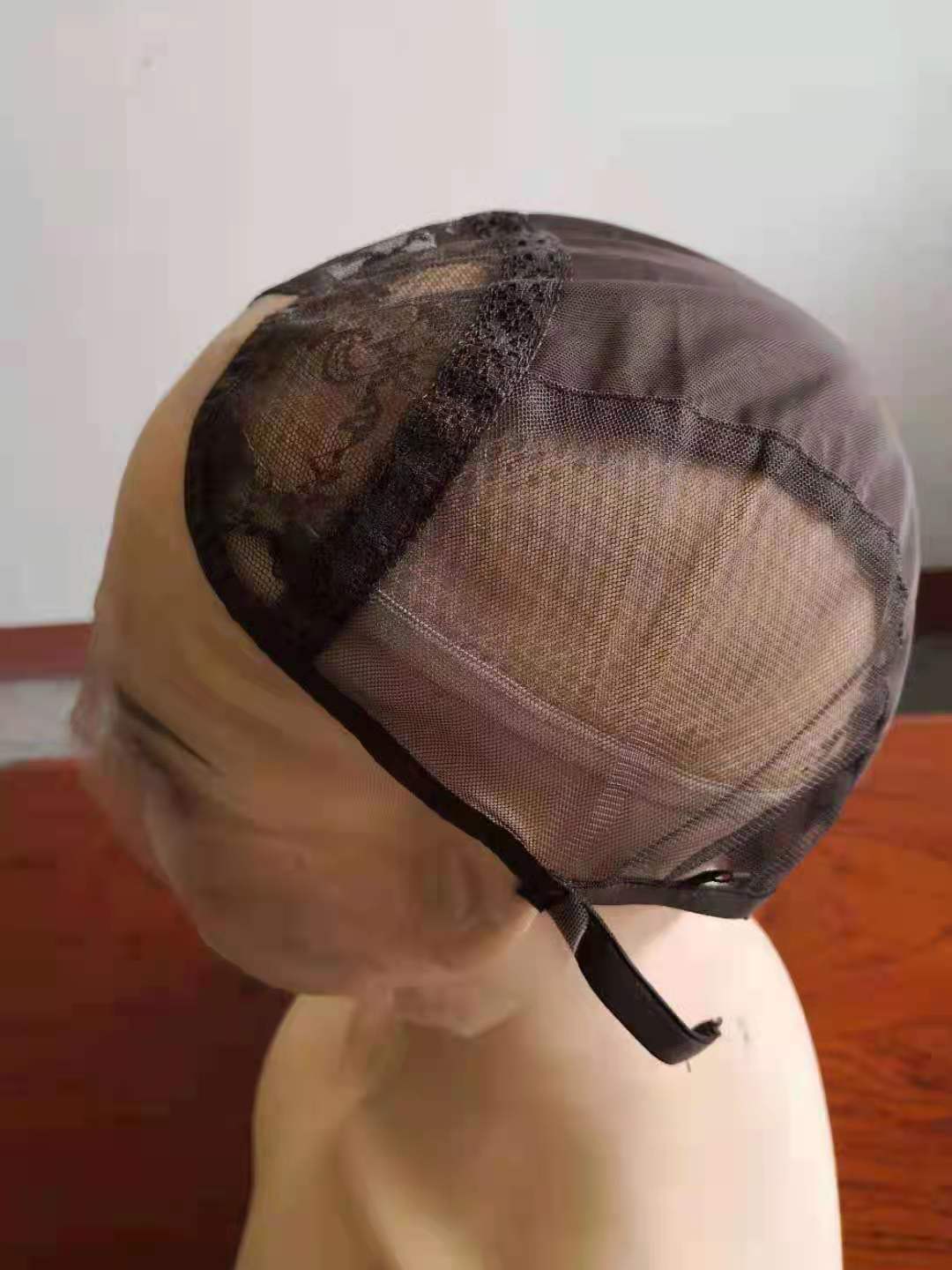 假发网帽蕾丝发网弹力头套帽皮假发辅料网底spandex dome wig cap