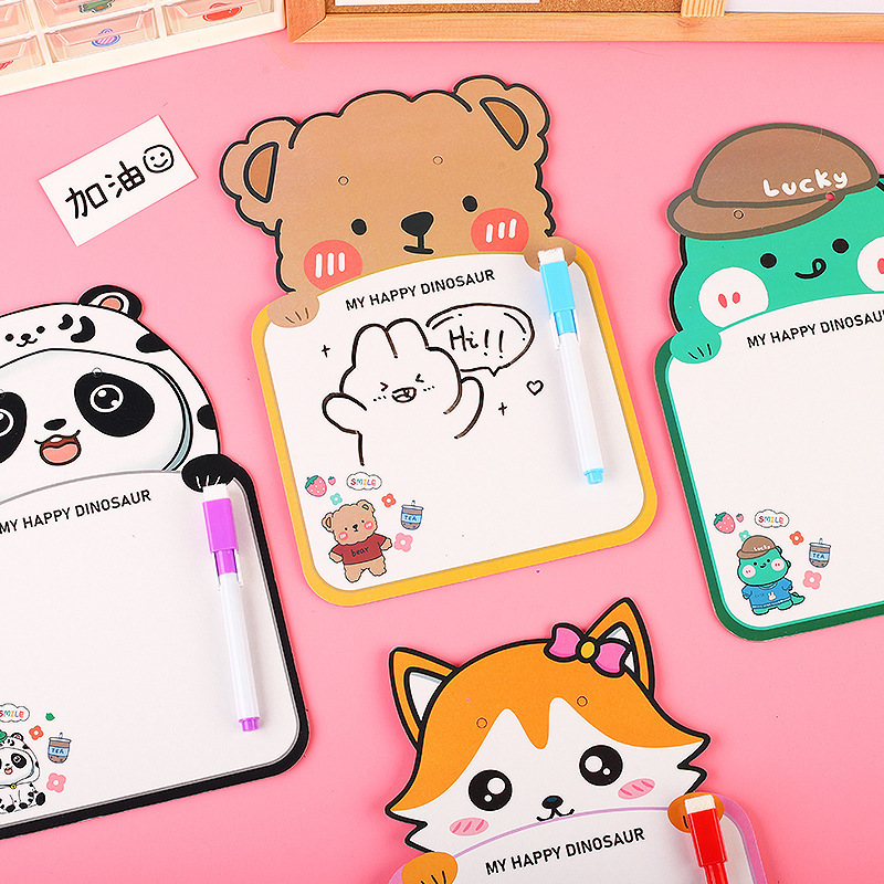 可擦涂鸦画板卡通迷你写字板男女孩幼儿园宝宝小学生班级奖品2元