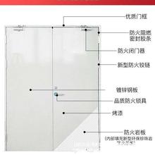 防火门厂家直销钢制钢质乙级丙现货木质不锈钢消防门隔音防火设备