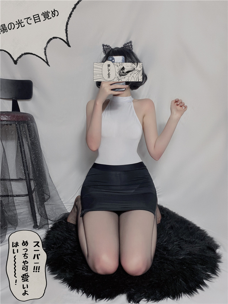 厂家直销新款情趣内衣死库水泳衣装开档高叉连体衣套装泳衣ol秘书