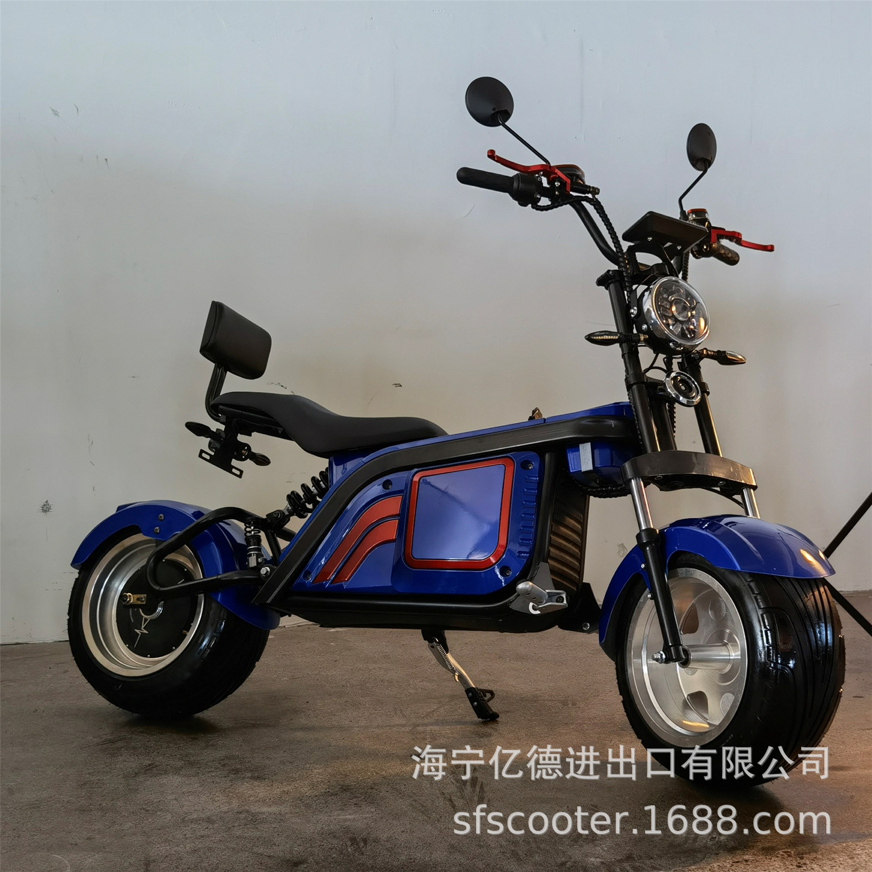 小哈雷电动车滑板车小型轻便可折叠迷你进出口哈雷车一件代发