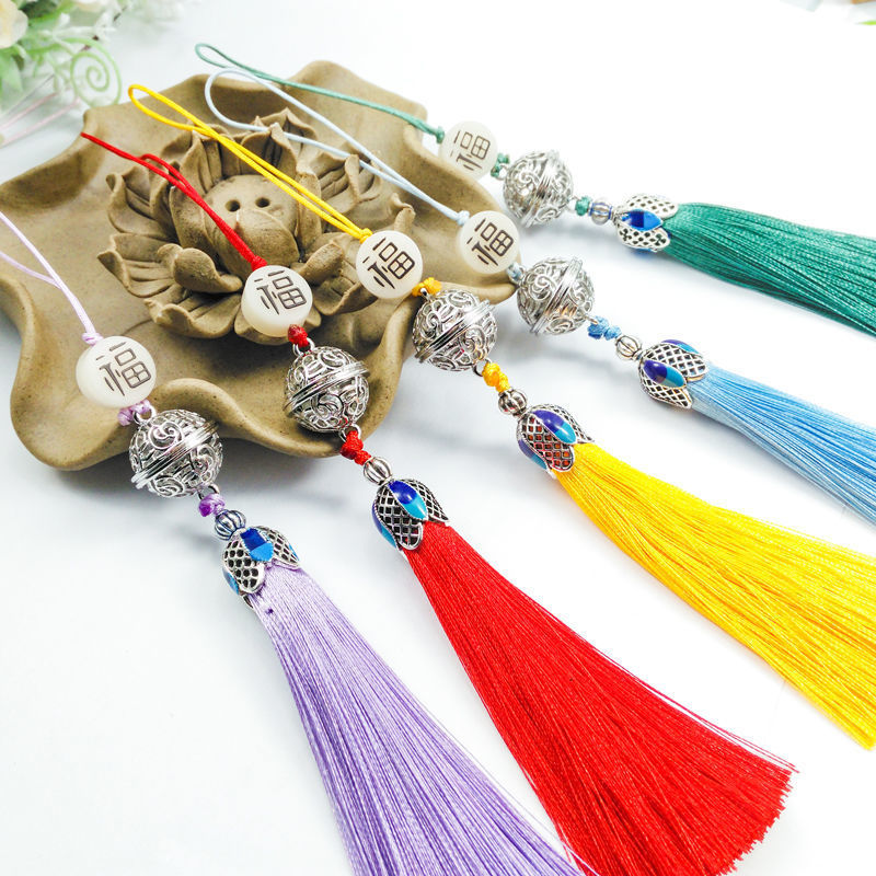 福宫铃手机挂件 流苏中国风挂穗吊坠古风女款吊坠饰品小挂件挂绳
