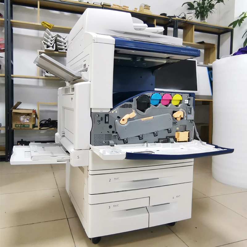 富士施乐7855彩色复印机7835激光打印扫描一体高速复合机办公商用