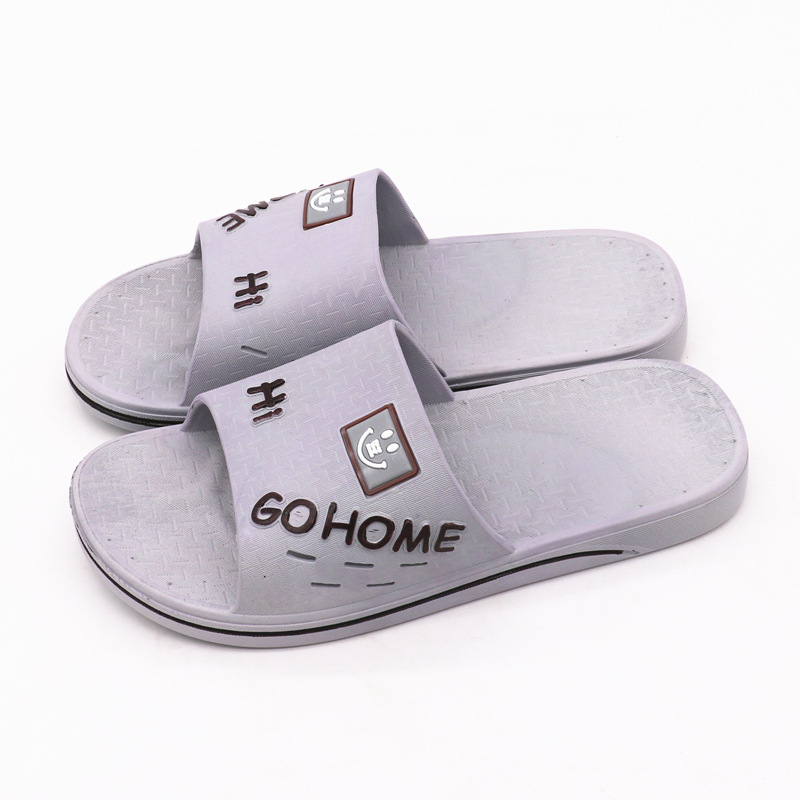 Summer Bathroom Plastic Slippers Men's Wholesale Street Vendor Shoes Soft Bottom Slippers Home Winter Indoor Slippers