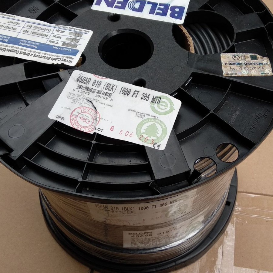 Belden百通正规授权代理 Belden同轴电缆 4505R 0101000 RG-59