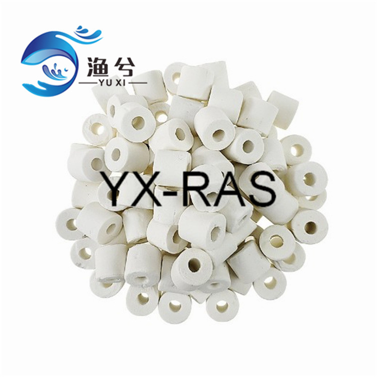 鱼缸过滤器陶瓷环水族生化过滤材料净化水质生物屋磁环