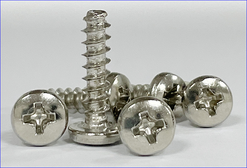 铁镀镍bb十字大圆头平尾自攻螺丝大盘头自攻螺钉碳钢螺丝钉m3/m4