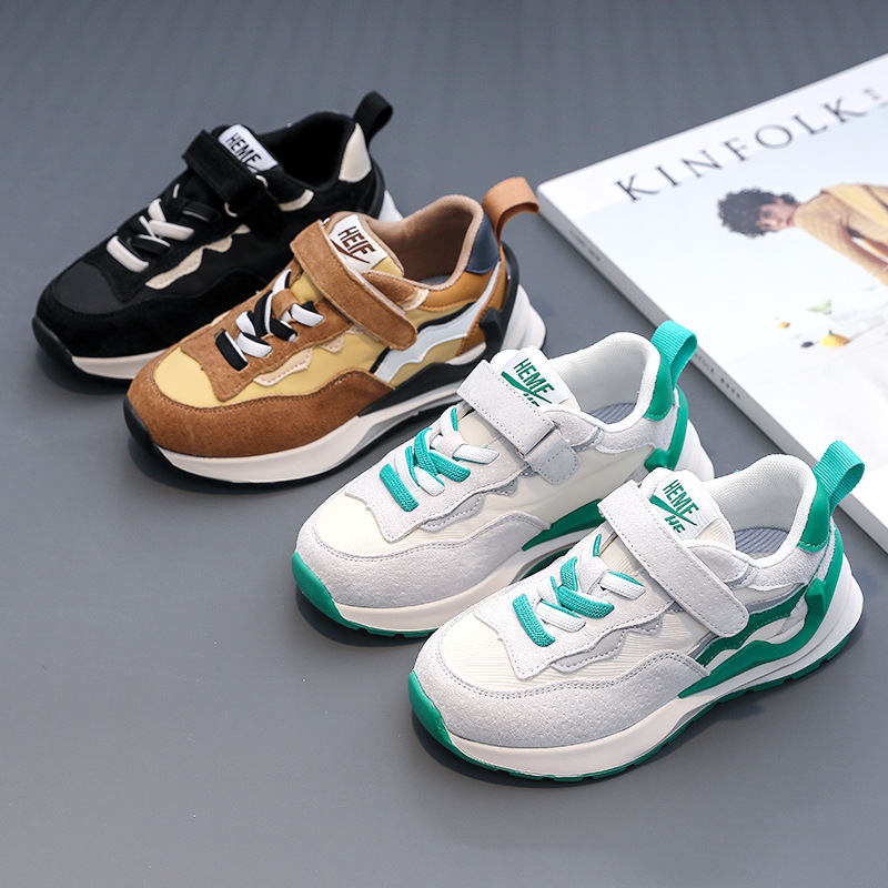 宝尔奔品牌童鞋儿童运动鞋网面透气防滑男童休闲鞋女童跑步鞋潮