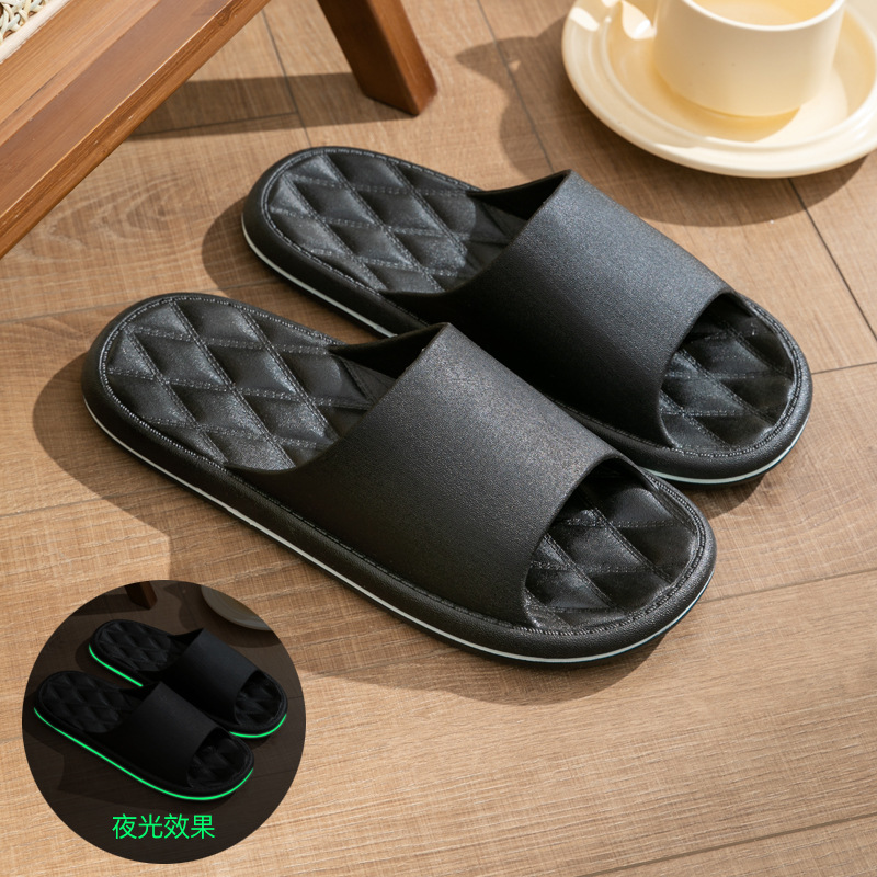 Creative Luminous Home Sandals Bathroom Non-Slip Men's and Women's Couple Shoes Slippers Bathroom Slippers Home Summer