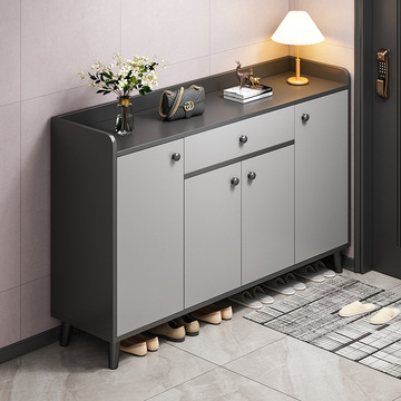 一件起批鞋柜家用门口室内入户储物柜楼道靠墙玄关柜一体防尘鞋架