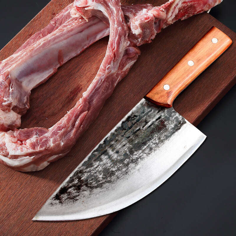 手工锻打切肉刀割肉刀杀猪刀斩砍骨刀猪肉刀卖肉专用刀分割刀锋利