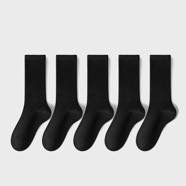 High Solid Color Male and Female Socks Macaron Color Long Socks Street Trendy Socks Ins Style European and American Sports Cotton Socks Skate Socks