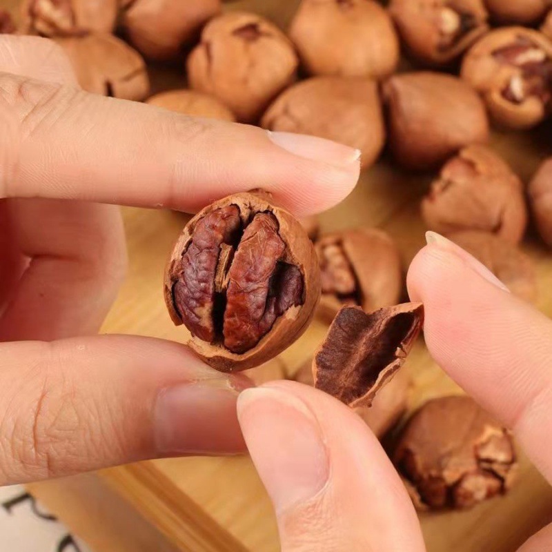 新货临安山核桃特好剥手剥小核桃奶油味坚果零食休闲食品-阿里巴巴